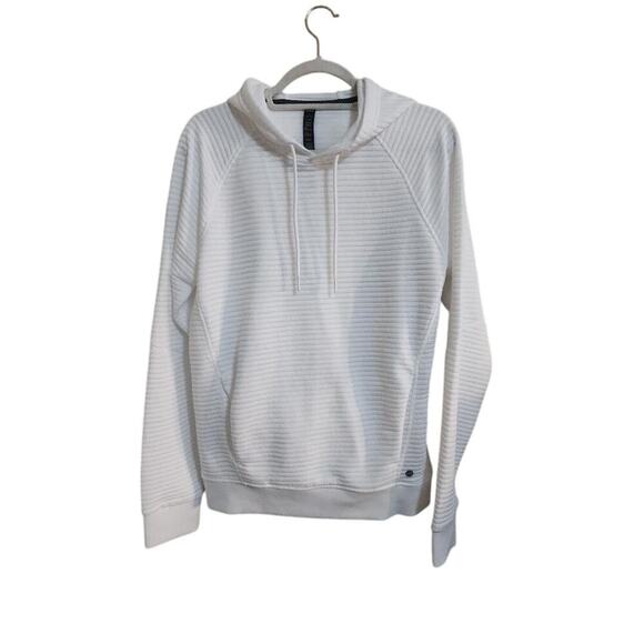 Apana Ribbed Hoodie - White, Size Small - Excellent Condition! - Picture 1 of 5